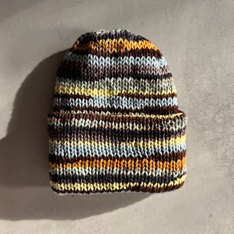 Scrap Cuff Beanie - 153