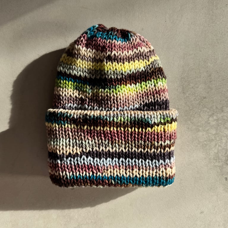 Scrap Cuff Beanie - 155