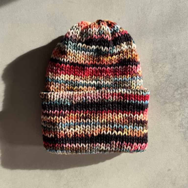 Scrap Cuff Beanie - 162