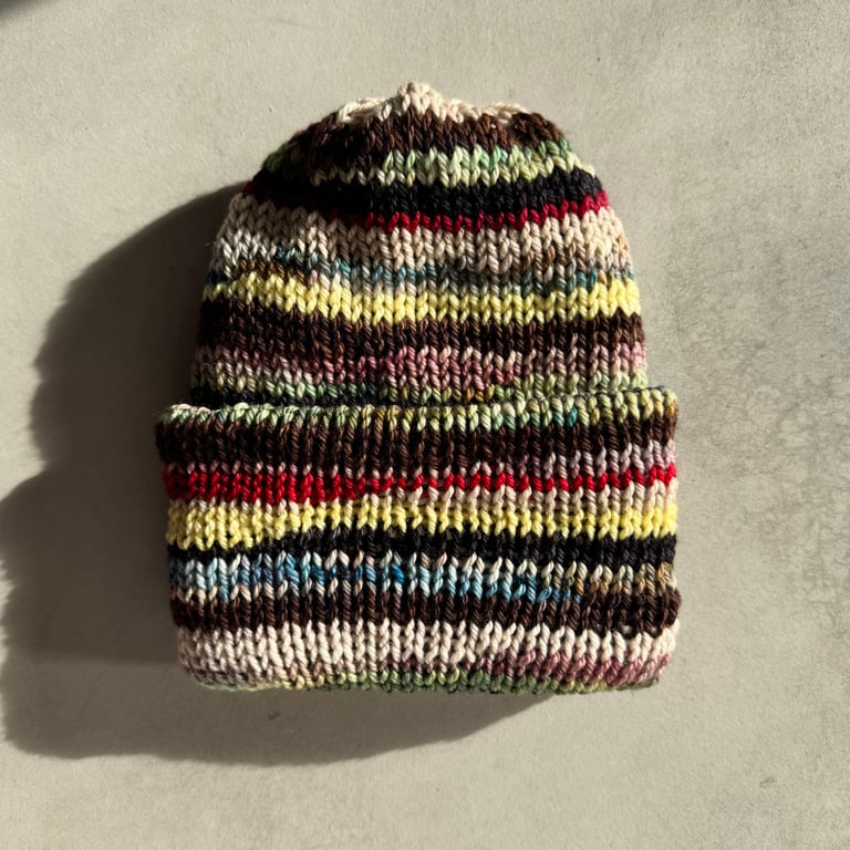 Scrap Cuff Beanie - 165