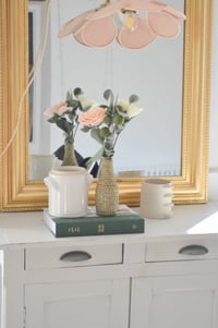 Image 3 of Bouquet de deux roses  en laine