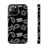 Image 2 of Paisley Phone Case - Black