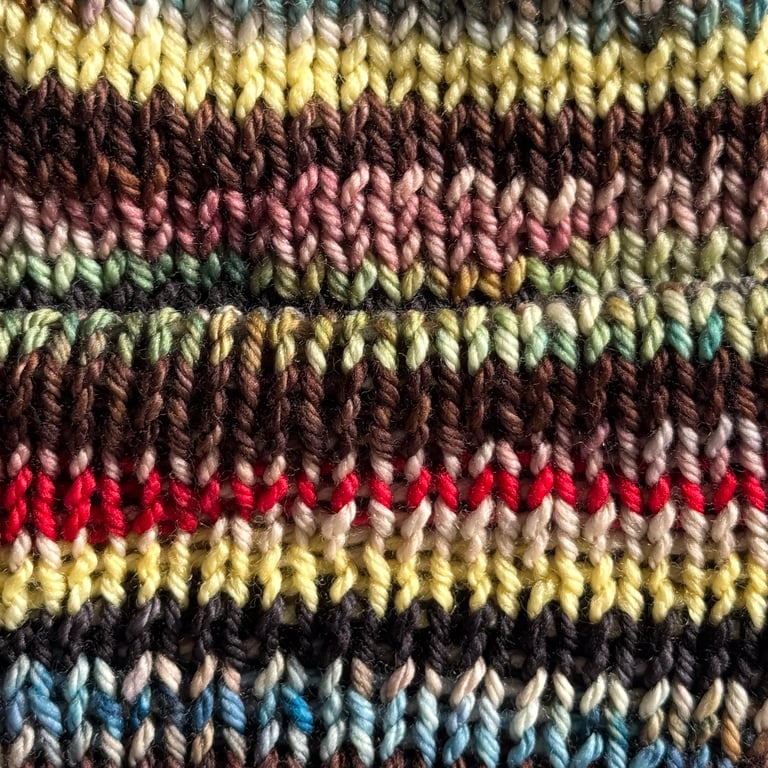 Scrap Cuff Beanie - 165 Image 2