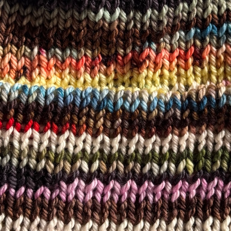 Scrap Cuff Beanie - 166 Image 2