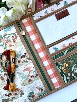 Image of Finished Enlarged Ashley Stitch Case/Country Mouse