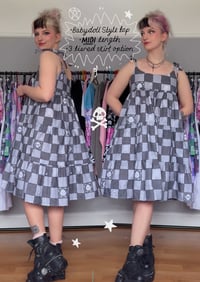 Image 7 of Bunny Tartan Dress *choose ur top and skirt style*