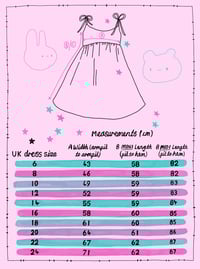 Image 4 of Pink Bunnies Dress *choose ur top and skirt style*