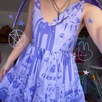 Image 1 of Purple Cats Dress *choose ur top and skirt style*