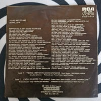 Image 4 of DAVID BOWIE YOUNG AMERICANS 7" RCA - 1975 MEXIC0