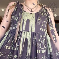 Image 1 of Brown Cats Dress *choose ur top and skirt style*