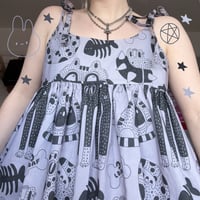 Image 1 of Grey Cats Dress *choose ur top and skirt style*