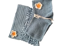 Image 1 of Crochet Hibiscus Set