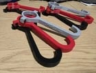 Image 5 of 3D Printed Steering Wheel/Helmet Hooks (RollCage Mounted)