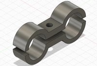 Image 2 of AN8 HOSE SEPERATORS PACK OF 8 3D Printed