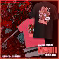 Image 1 of SLASHER HOUSE 3 - LIMITED EDITION UNISEX TEE