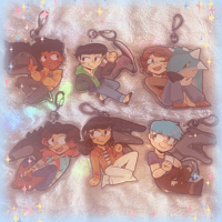 [NEW!] 🍭 JURASSIC WORLD: CHAOS THEORY ♡ Cast Charms B-GRADE SALE