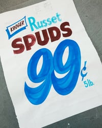 Image 5 of Custom Grocery Sign