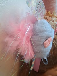 Image 6 of Pink/Blue Popcorn Headband 