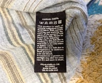 Image 8 of 45 rpm indigo dyed double layer button down shirt, size 5 (L)