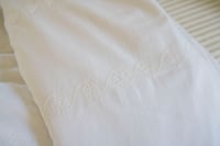 Image 5 of White Applique Duvet