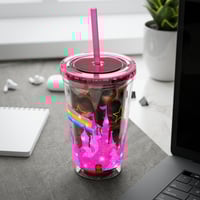 Image 1 of  Castle Multicolor Tumbler 