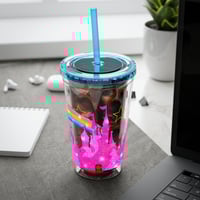 Image 2 of  Castle Multicolor Tumbler 