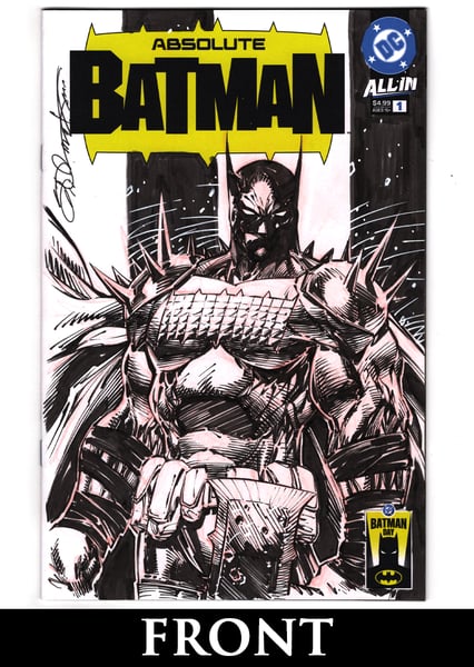 Image of ABSOLUTE BATMAN #1 *2025 Batman Day Edition* FEATURING ORIGINAL BATMAN AND JOKER SKETCH