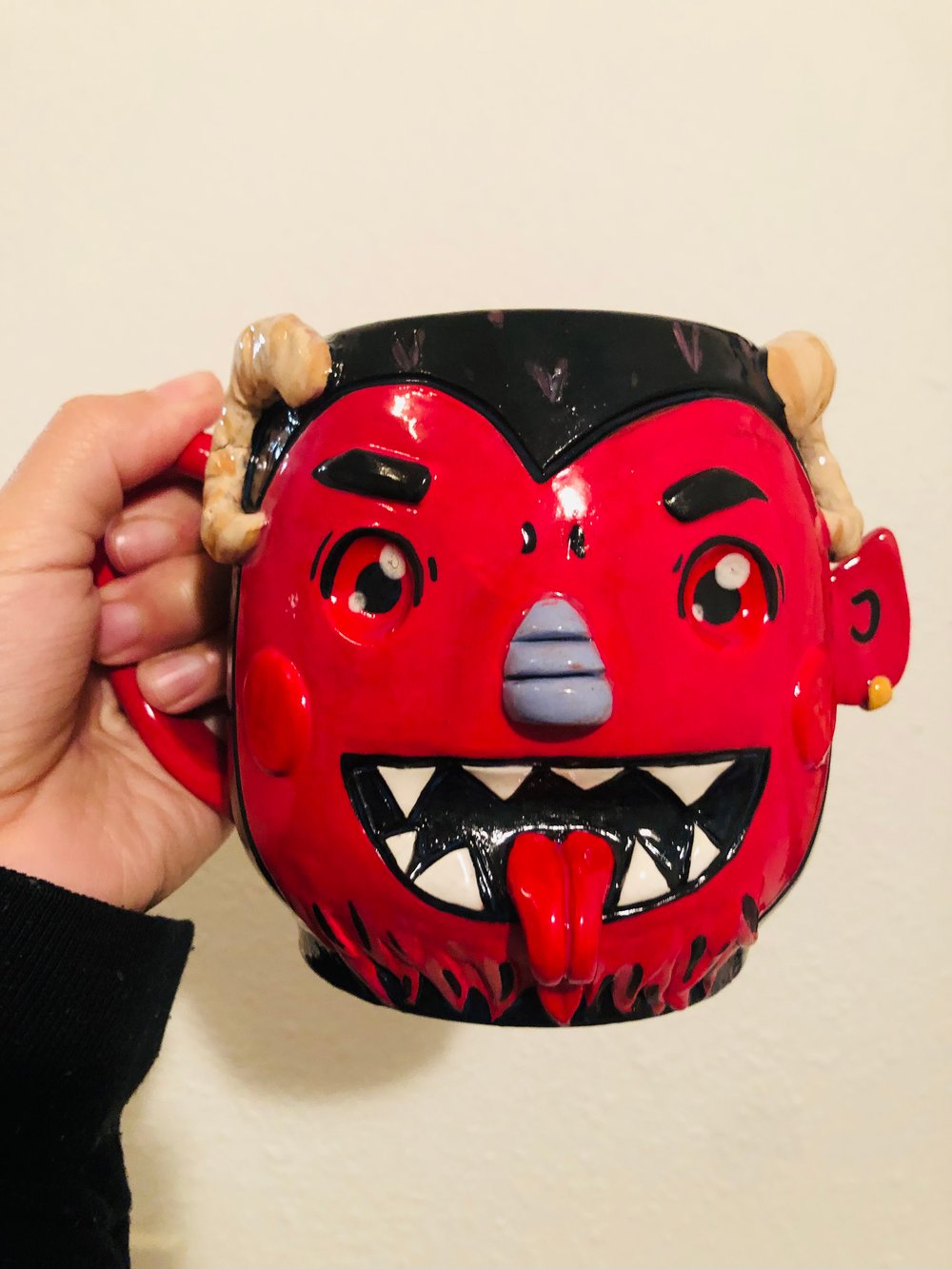 Image of Krampus mug order for lilly O