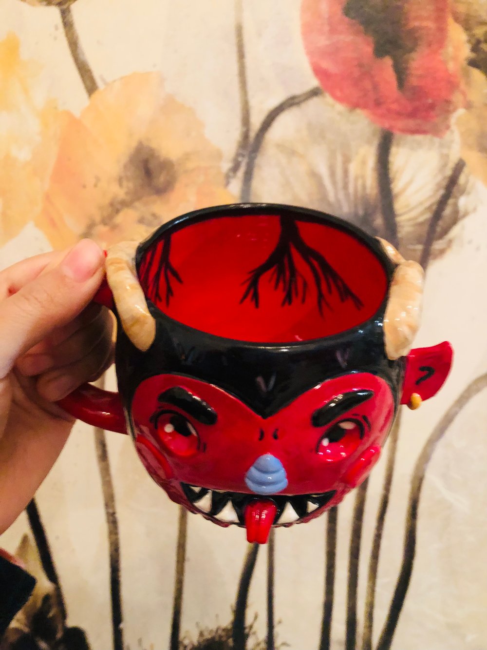 Image of Krampus mug order for Steven W