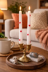 Heart Candlesticks
