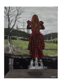 The Witch of Orquevaux ORIGINAL PAINTING