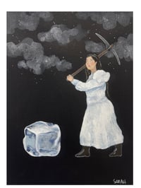 Ice Out ORIGINAL PAINTING