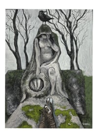 Cimetière de Montmartre ORIGINAL PAINTING