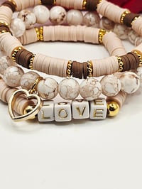 Image 1 of Love Stack Bracelet Set 