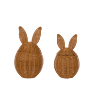 Image 1 of Woven Bunny Baskets 
