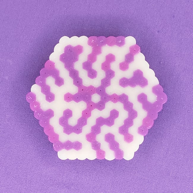 Abstract Fridge Magnet Maze