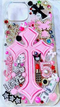 Pink Chrome Cross Luxurious 