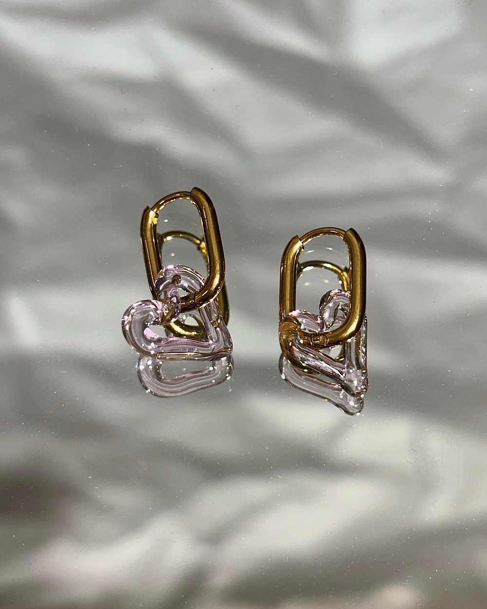 Image of Pink lemonade heart huggies