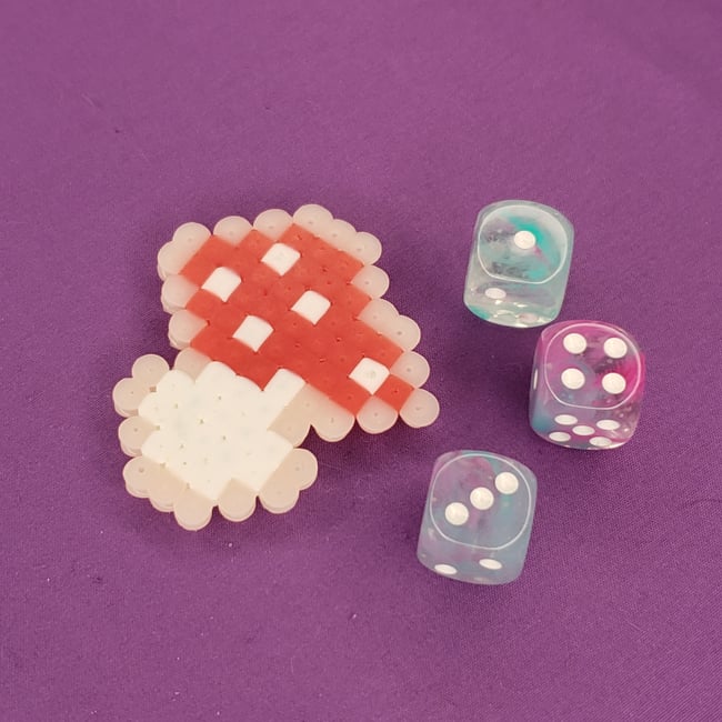 Mushroom Fridge Magnet #2