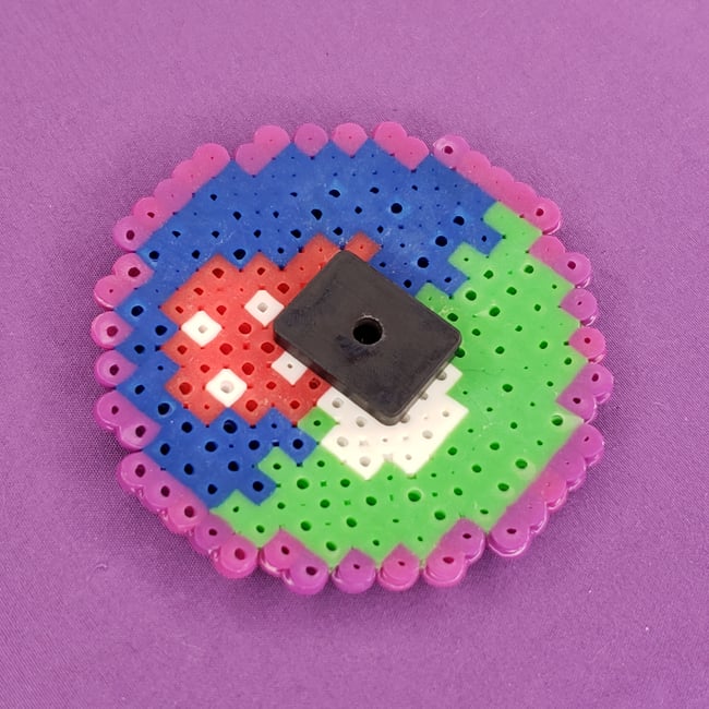 Sprouting Mushroom Fridge Magnet