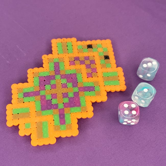 Geometric Turtle Fridge Magnet