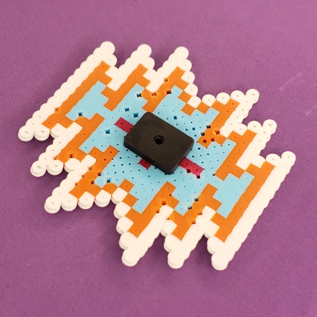 Abstract Geometric Fridge Magnet