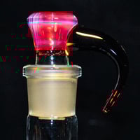 Image 1 of TRANSPARENT NEO > DENSE ORANGE & MOIST RASPBERRY 18MM SLIDE