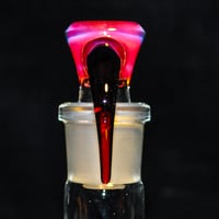 Image 2 of TRANSPARENT NEO > DENSE ORANGE & MOIST RASPBERRY 18MM SLIDE