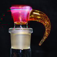 Image 1 of TRANSPARENT NEO > DENSE ORANGE & TERPS 18MM SLIDE