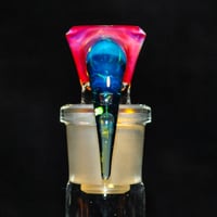 Image 2 of TRANSPARENT NEO > DENSE ORANGE & TRANSPARENT MARINA 18MM SLIDE