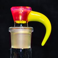 Image 1 of TRANSPARENT NEO > DENSE ORANGE & ROSWELL 18MM SLIDE