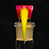 Image 2 of TRANSPARENT NEO > DENSE ORANGE & ROSWELL 18MM SLIDE