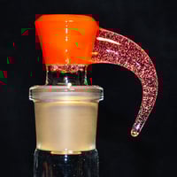 Image 1 of CORAL > OPALINE & PINK LOLLIPOP 18MM SLIDE