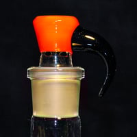 Image 1 of CORAL > OPALINE & GALAXY 18MM SLIDE